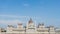 Parliament In Budapest, Hungary from the opposite side of the riverside in the buda part of the city. Famous landmark in the world