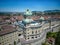 Parliament Building of Bern in Switzerland called Bundeshaus - the capital city aerial view