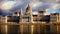 Parliament building in Budapest, Hungary