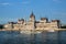 Parliament building and river Danube in Budapest, Hungary