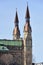 Parliament Building West Block in winter, Ottawa, Canada