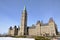 Parliament Buildings winter view, Ottawa, Canada