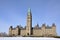 Parliament Buildings winter view, Ottawa, Canada