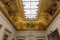 The parliament chamber of deputies at the Assemblee Nationale, Paris, France