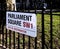 Parliament Square Sign