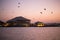 Parliment of Sri Lanka in twilight