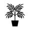 Parlor Palm plant Icon