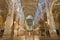 PARMA, ITALY - APRIL 16, 2018: The nave of Duomo - Dome - Assumption of the Blessed Virgin Mary