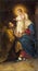 PARMA, ITALY - APRIL 16, 2018: The painting of Holy Family in church Chiesa di San Benetetto by unknown artist of 19. cent..