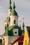 Parnu, Estonia. St. Catherine`s Church Is Russian Orthodox Church. Famous Attraction Landmark.
