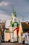 Parnu, Estonia. St. Catherine`s Church Is Russian Orthodox Church. Famous Attraction Landmark.