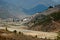 Paro Airport in the Mountains - Bhutan