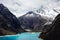 Paron lagoon, at Huascaran National Park, Peru