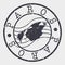 Paros Greece Stamp Postal. Map Silhouette Seal. Passport Round Design. Vector Icon. Design Retro Travel.