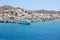 Paros island harbour view