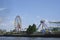 Parque de la Costa, amusement park, seen from the Lujan river, Tigre, Argentina