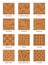 Parquet Floor Pattern Set Parquetry