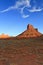 Parriott Mesa, Desert Grass and Cloud