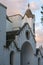 Parrocchia Sant`Antonio. Church built in the traditional trulli style in the town of Alberobello in the Itria Valley, Puglia