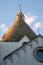 Parrocchia Sant`Antonio. Church built in the traditional trulli style in the town of Alberobello in the Itria Valley, Puglia