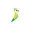 Parrot logo vector