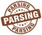 parsing brown stamp