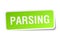 Parsing square sticker