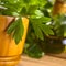 Parsley with Mortar