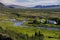 Parsonage and Church at Pingvellir, Iceland