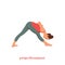 Parsvottanasana or Intense Side Stretch Pose