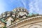 Part of Alexander Nevsky Cathedral in Sofia, the capital of Bulgaria