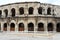 Part of Amphitheatre in French town of NÃ®mes