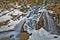 Part of Argualas Waterfall in Spanish Pyrenees