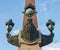 A part of the decoration of the Rostral column of Troitskiy (Trinity) bridge.