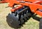 Part of the disc harrow machinery