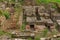 Part of the excavated Manor House owned by Samuel Oldknow, builder of Mellor Mill in Marple, Cheshire, UK