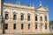 Part of the facade to the right of the entrance of the Villa Pisani at Stra which is a town in the province of Venice in the Venet