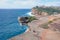 A part of Federation Cliff walk Watsons Bay with stunning views on high sandstone cliffs, Australia