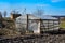 Part of film wooden greenhouse