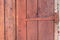 Part of old wooden door of barn