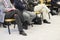 part of people listening to the acting in a conference hall