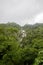 Part of Pitugro WaterfallPetro Lo Su or Heart Waterfall,the highest waterfall in Thailand,located in Umphang Wildlife Sanctuary,