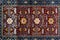 The part of turkish-azerbaijan handmade carpet.