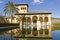 Partal zone: Walk of the Princesses in Alhambra. Granada, Spain,