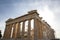 Parthenon on Acropolis, Athens, Greece. It is a main tourist attraction of Athens. Ancient Greek architecture of Athens in summer