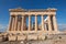 Parthenon at the Acropolis east side