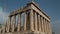 Parthenon - antique temple in Athenian Acropolis in Greece