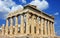 Parthenon building on top of the Acropole, in Athens, Greece