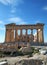 Parthenon front view.acropolis of athens