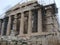 Parthenon.Monument in Athens. Restoration of the Acropolis in Athens.